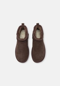 UGG CLASSIC ULTRA MINI PLATFORM - Ankelboots - burnt cedar