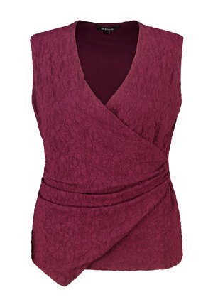 MS Mode, TOP - Blouse - bordeaux