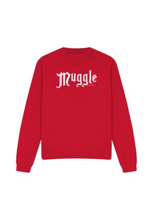 Cotton Soul, HARRY POTTER MUGGLE - Sweatshirt - red