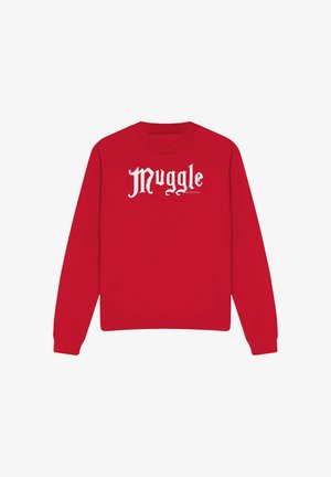 Cotton Soul, HARRY POTTER MUGGLE - Sweatshirt - red