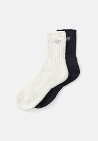 LOW GAUGE RELAXED ANKLE UNISEX 2 PACK - Chaussettes - black/white