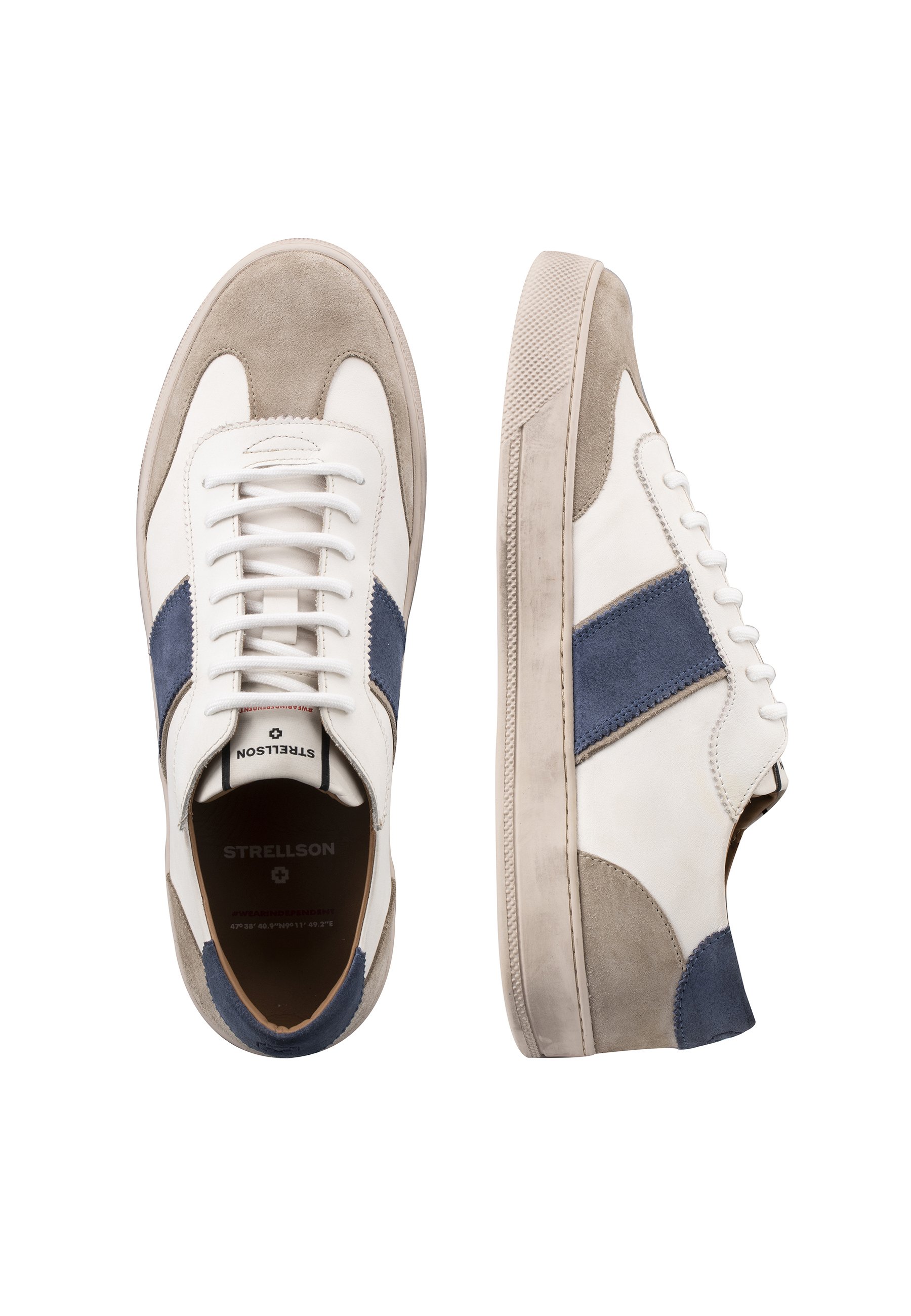 Strellson Premium EVANS J - Sneakers laag - midblue/blauw - Zalando.nl