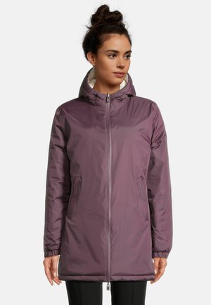 Abrigo de plumas - rosa