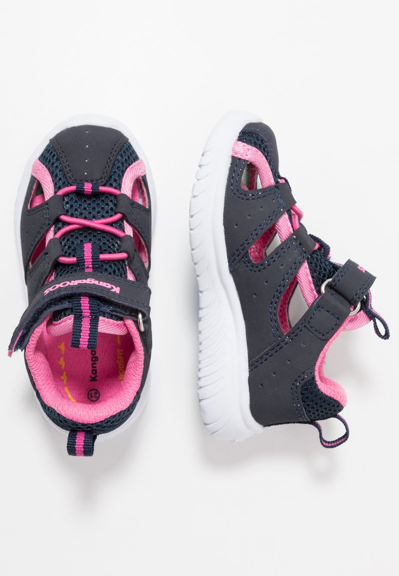 KangaROOS - KI-ROCK LITE - Sandalen - dark navy/daisy pink, Vergroten