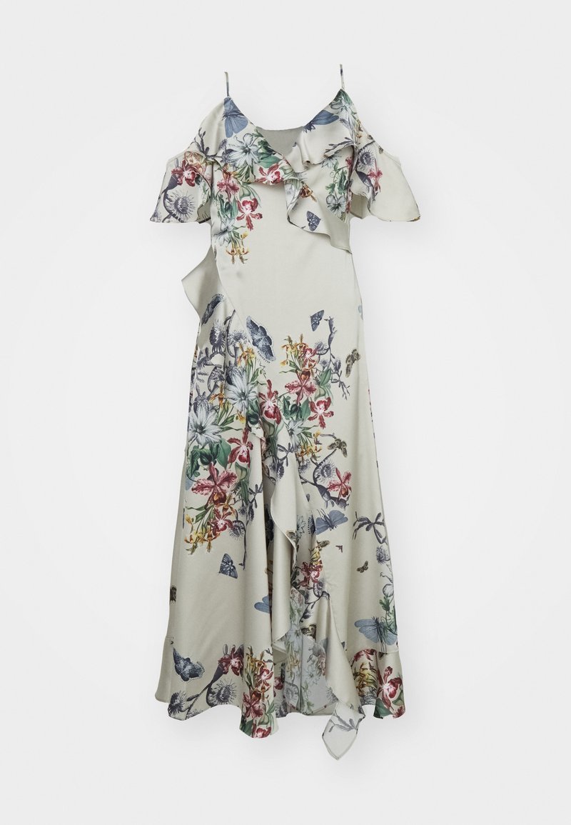 AllSaints Cocktailjurk lichtgrijs AllSaints Cocktailjurk lichtgrijs