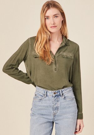 BONOBO Jeans MIT TASCHEN - Blouse - vert foncé