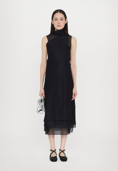 Sunnei HIGH NECK PANELS - Roupa de cerimónia - black