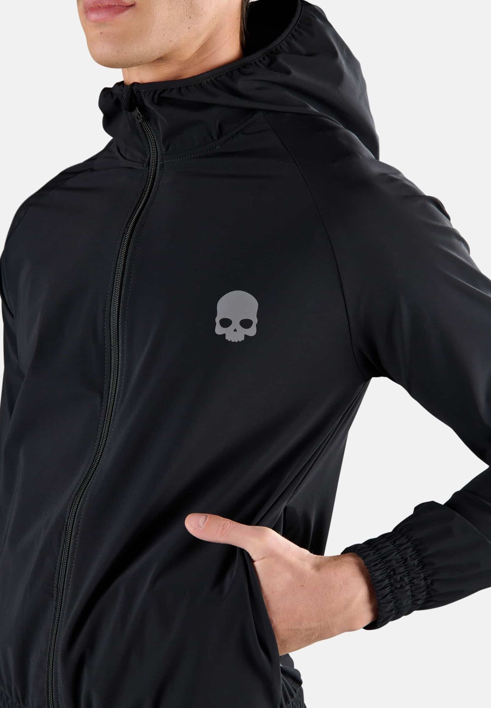 Hydrogen｜HOOD/ZIP-UP (TECH FZ SWEATSHIRT SKULL (TC0003- Tech FZ Sweatshirt Skull - Hydrogen Tennis Clothing