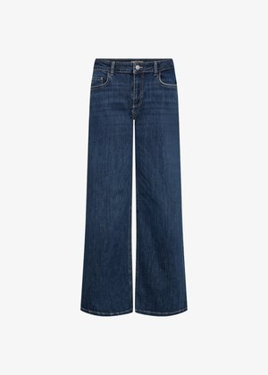 Soyaconcept Flared Jeans - dark blue denim