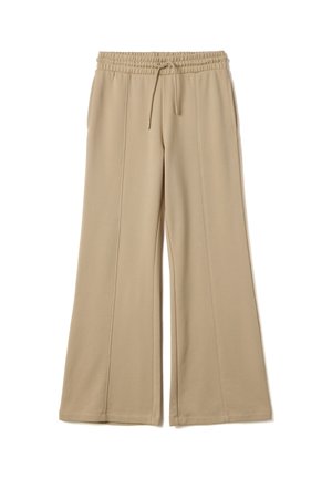 OVS, REGULAR FIT JOGGER TROUSERS - Trainingsbroek - beige marl