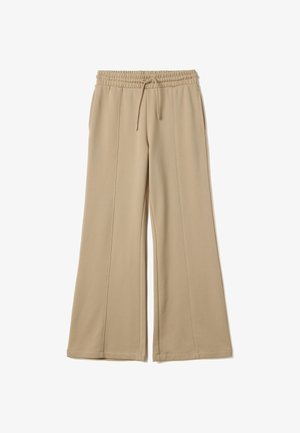 OVS, REGULAR FIT JOGGER TROUSERS - Trainingsbroek - beige marl