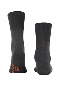 FALKE UNISEX 2ER PACK - RUN U - Sports socks - dunkelgrau