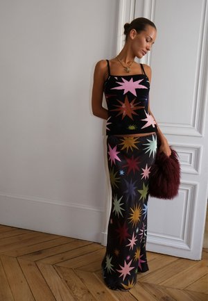 Never Fully Dressed, DORRIS SKIRT - Дълга пола - black
