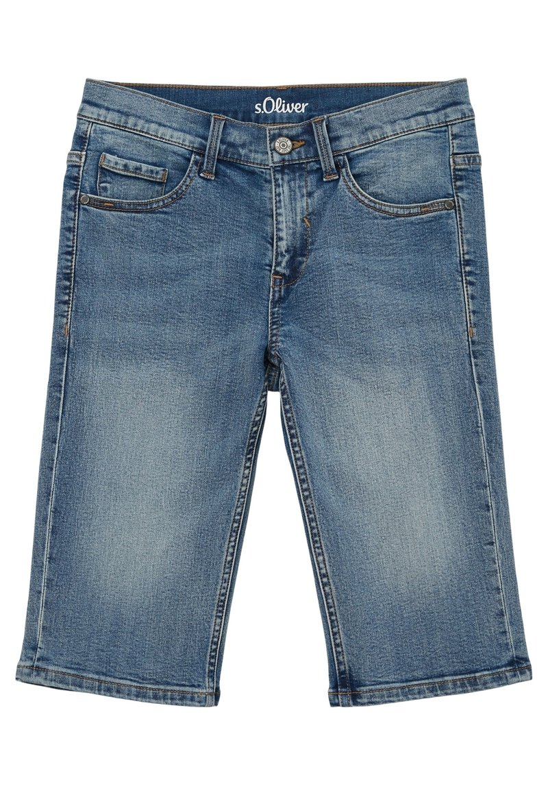 S.Oliver Jeans-Shorts Damen – Mit Gekrempeltem Beinabschluss, 3D-Bügelfalten & 5-Pocket Design