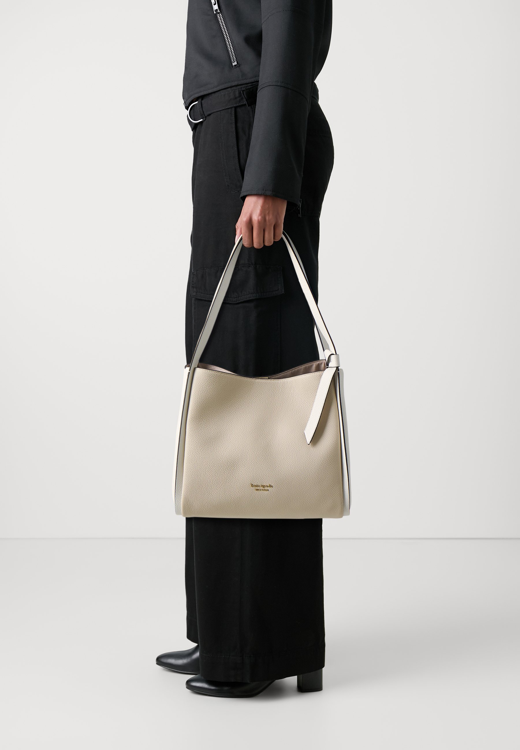 kate spade new york KNOTT SHOULDER BAG - Handtas - mountain kate spade new york KNOTT SHOULDER BAG - Handtas - mountain