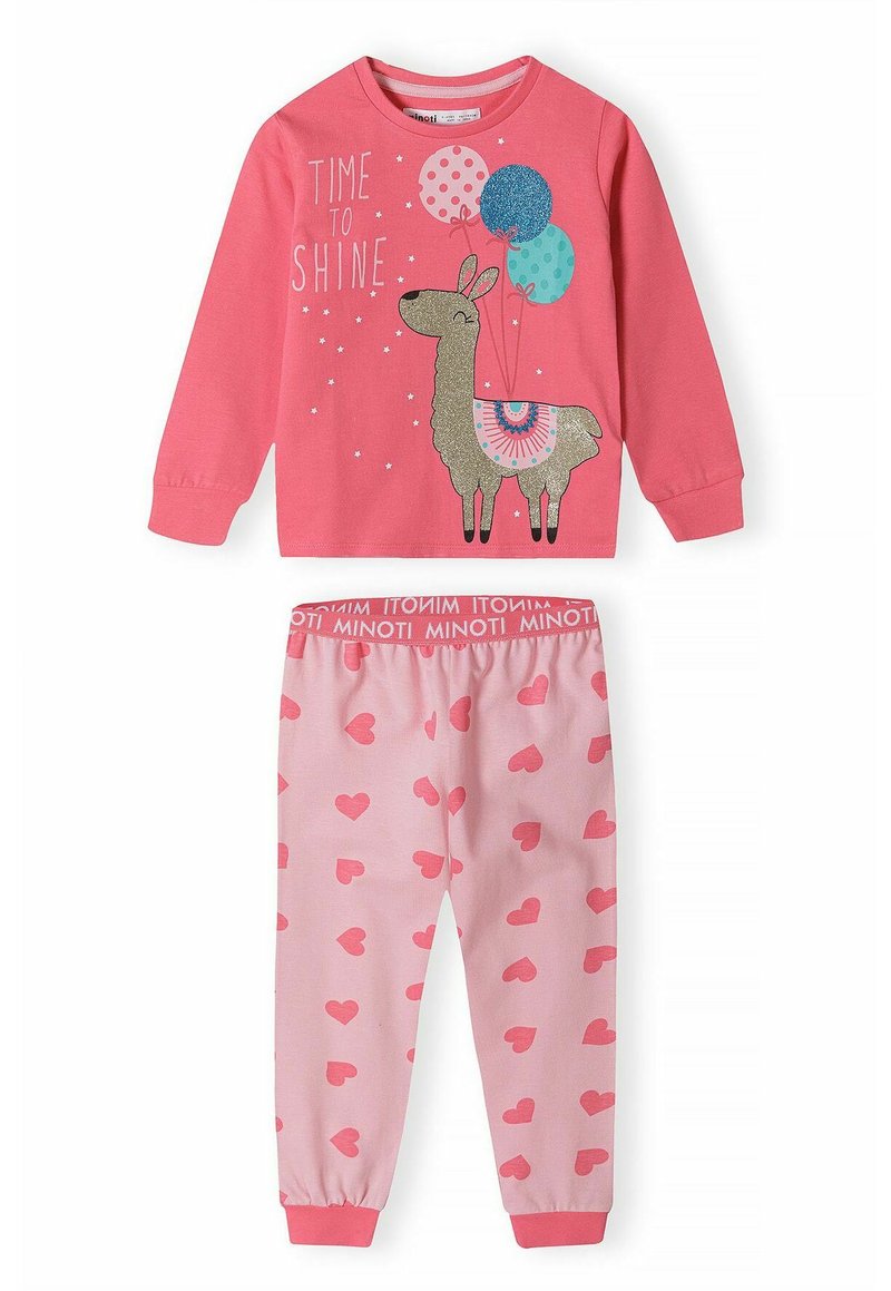 MINOTI SET STANDARD - Nachtwäsche Set - pink light pink/pink - Zalando.de