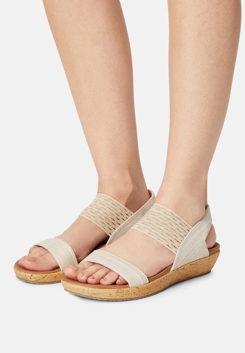Skechers Sandales à plateforme - beige