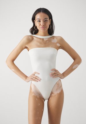 COUTURE SWIMSUIT - Kupaći kostim - bianco ottico