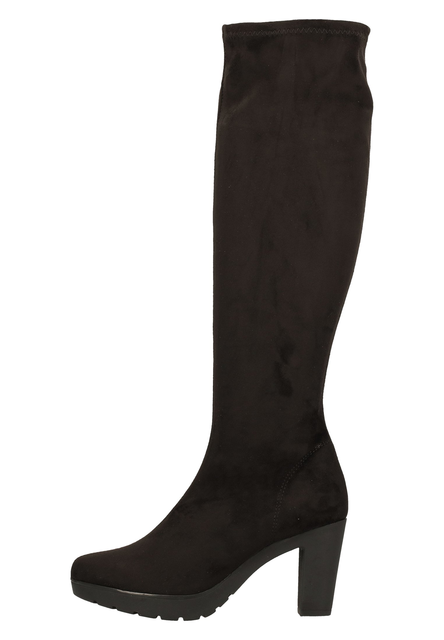 Laarzen met hoge hak black cm Laarzen met hoge hak black cm