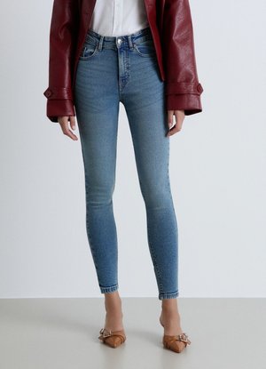 Calliope, JEAN TINTA UNITA - Jeans Skinny Fit - blu denim sabbiato