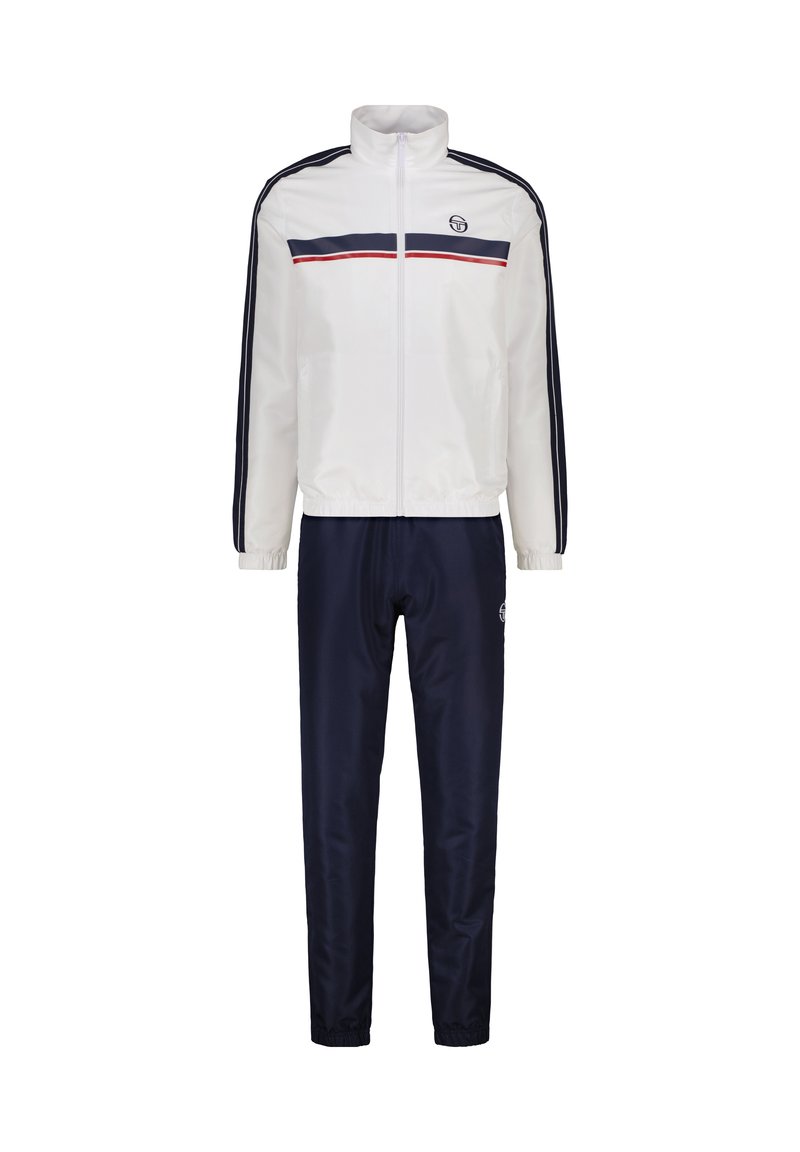 Sergio Tacchini AGAVE SET - Tracksuit - navy white/blue - Zalando