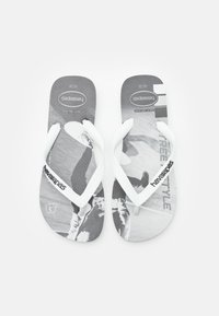 Havaianas HYPE UNISEX - Infradito da bagno - white/black