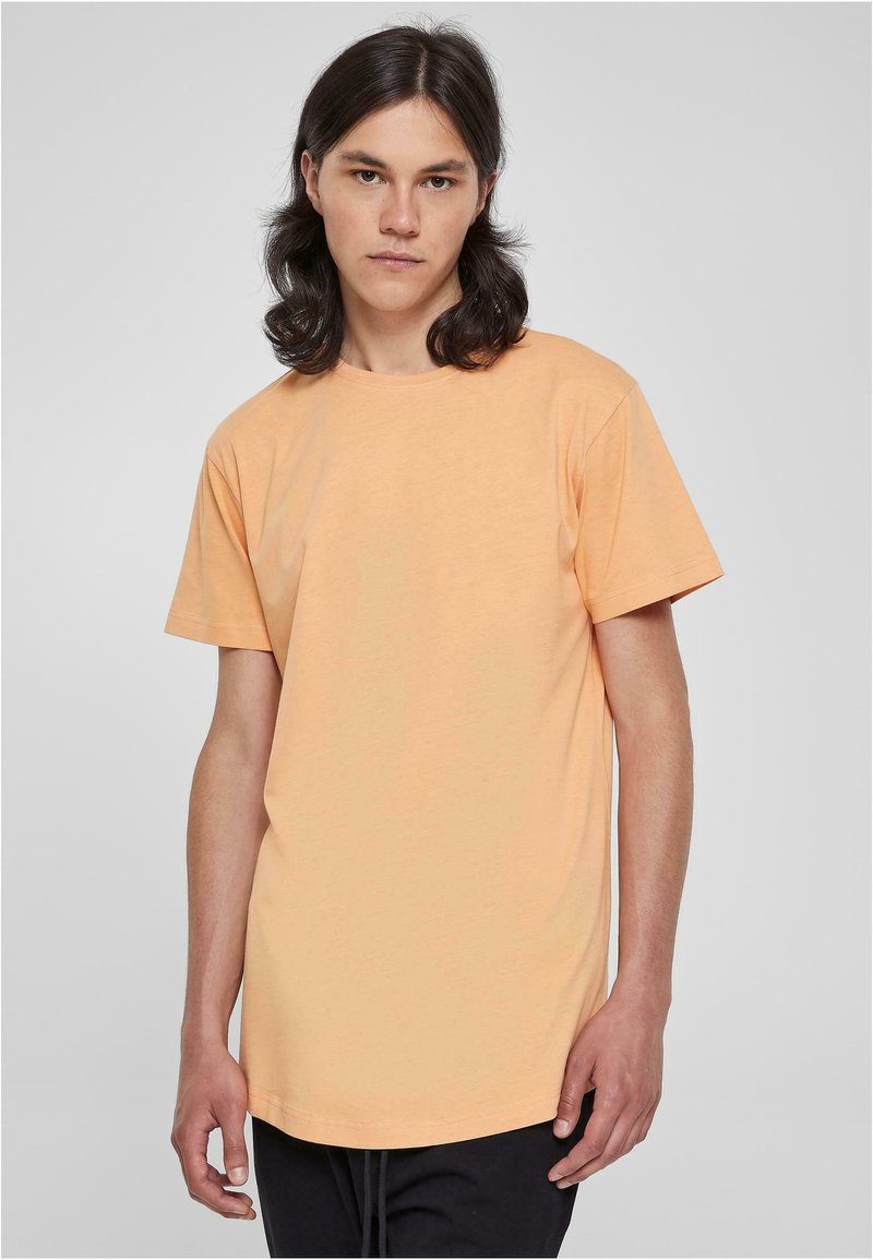 Urban Classics SHAPED LONG - Lihtne T-särk - paleorange