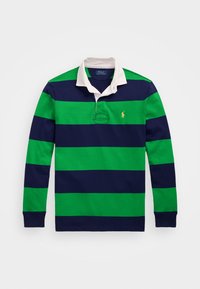 THE ICONIC RUGBY SHIRT - Polokošeľa - newport navy/bright clover