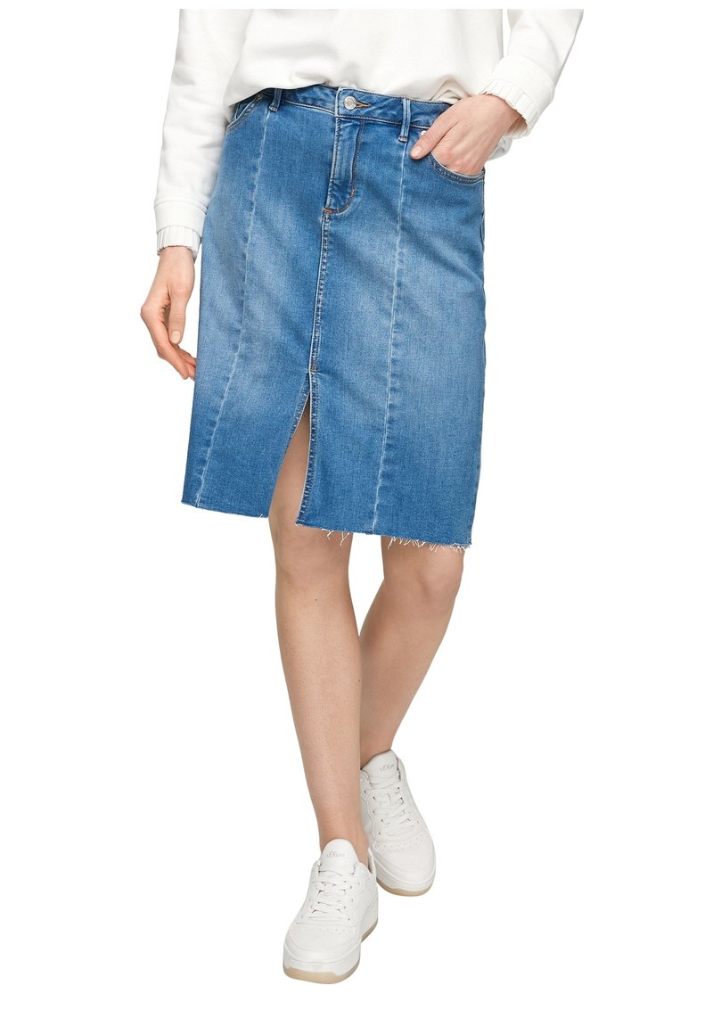 s.Oliver Jeansrock blue/stoneblue denim Zalando.ch