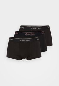 Calvin Klein Underwear HOLIDAY FASHION LOW RISE TRUNK 3 PACK - Uske bokserice - black