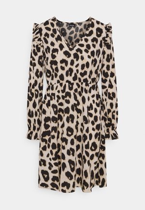 Pieces Freizeitkleid - brown