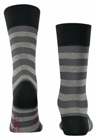 FALKE SENSITIVE MAPPED LINE - Socken - black