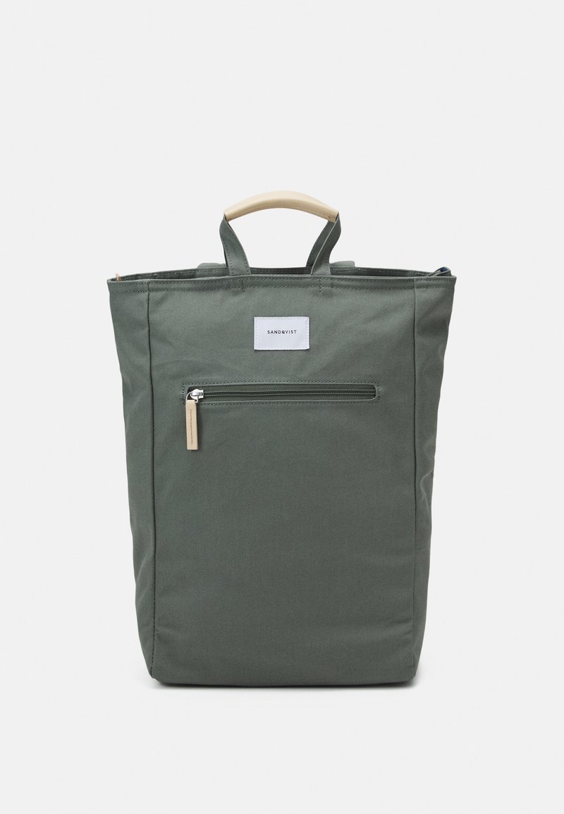 Sandqvist TONY UNISEX Rucksack dusty green/green Zalando.co.uk