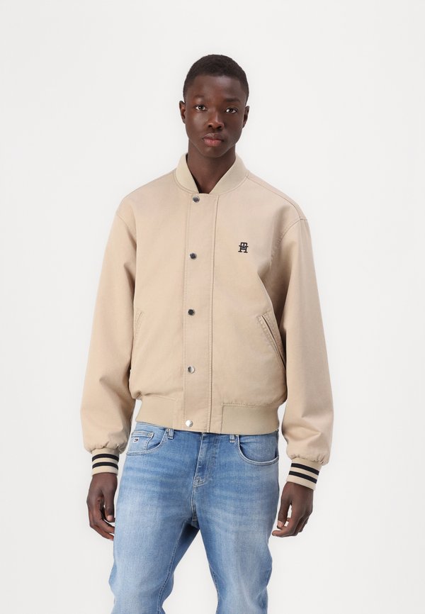 REVERSIBLE - Bomber Jacket - sandalwood