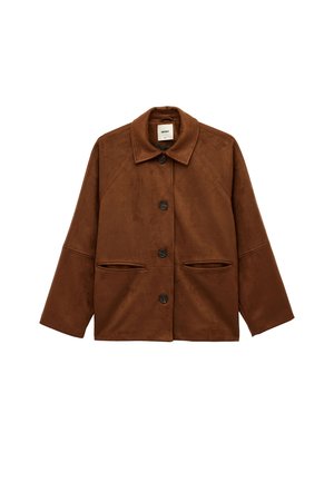 Kunstlederjacke - brown