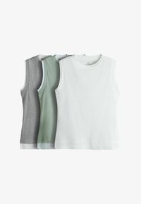 Sélectionné, light grey pale khaki white