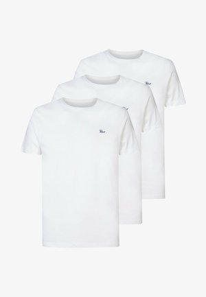 IM 3 PACK MIT RUNDHALSAUSSCHNITT - T-shirts basic - weiss