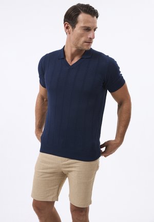 Felix Hardy SHORT SLEEVE - Polo shirt - dark blue