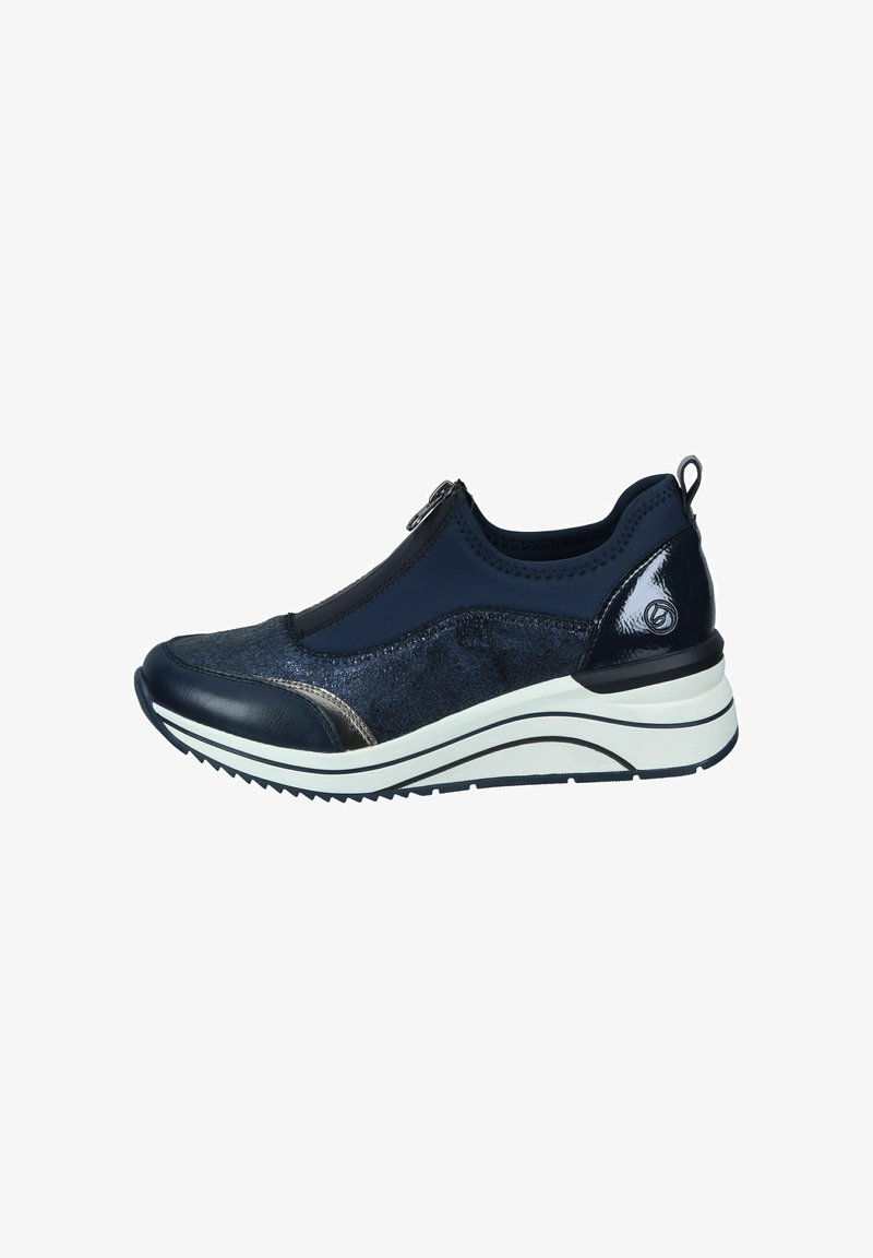 Remonte Sneaker low - navy blau altsilber