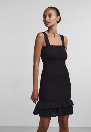 PCTAYLIN SMOCK - Denné šaty - black