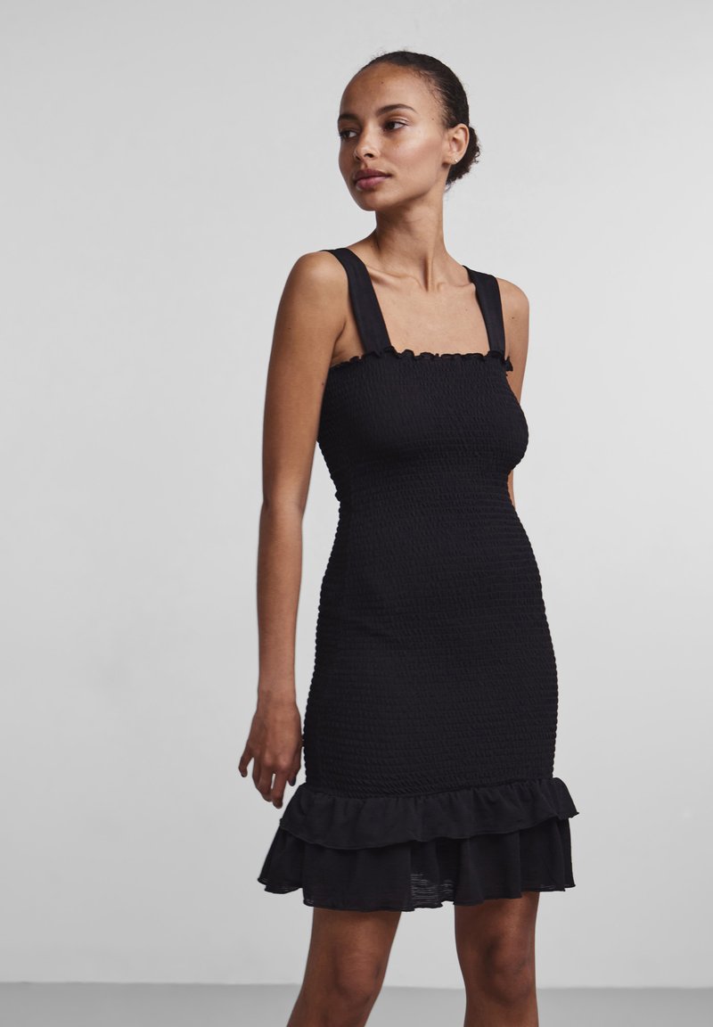Pieces PCTAYLIN SMOCK - Dienas kleita - black