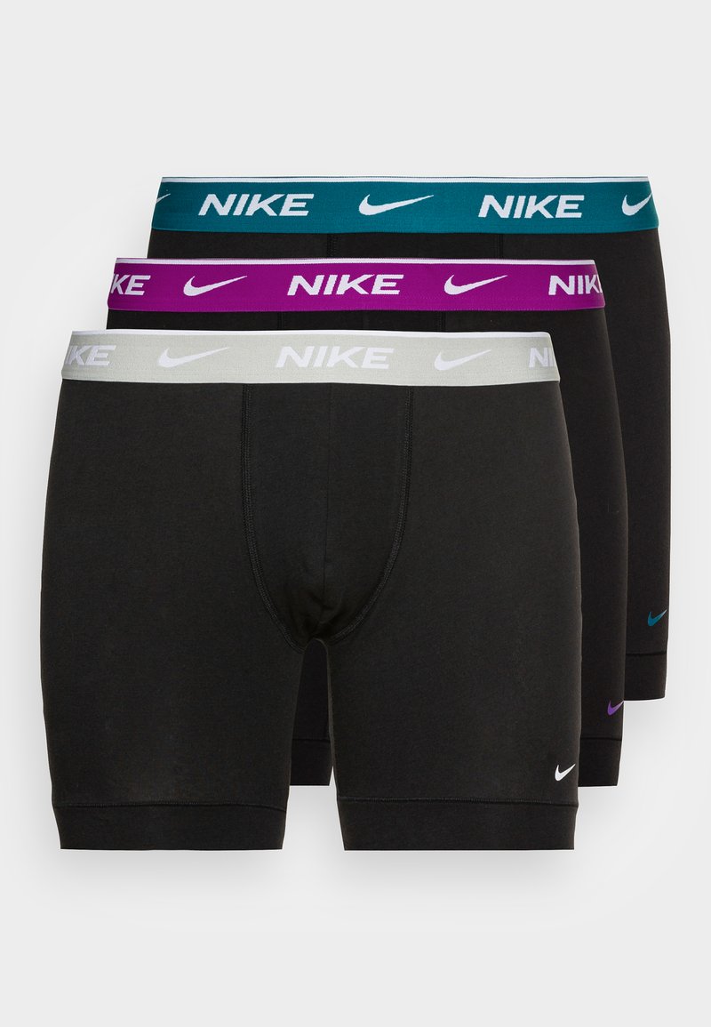 Nike Underwear BOXER 3 PACK Panties bright grey heather/purple/schwarz Zalando.de