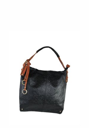 DrachenLeder TOSCANTO - Handtas - schwarz braun