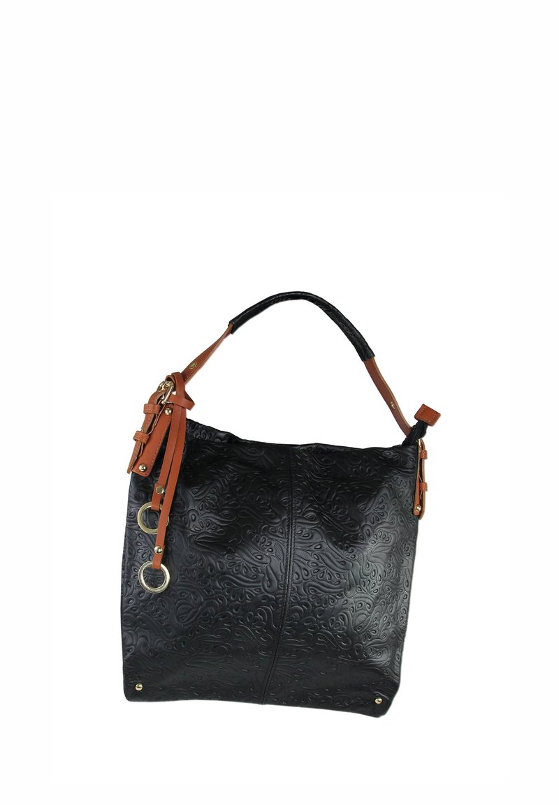 DrachenLeder TOSCANTO - Handtas - schwarz braun