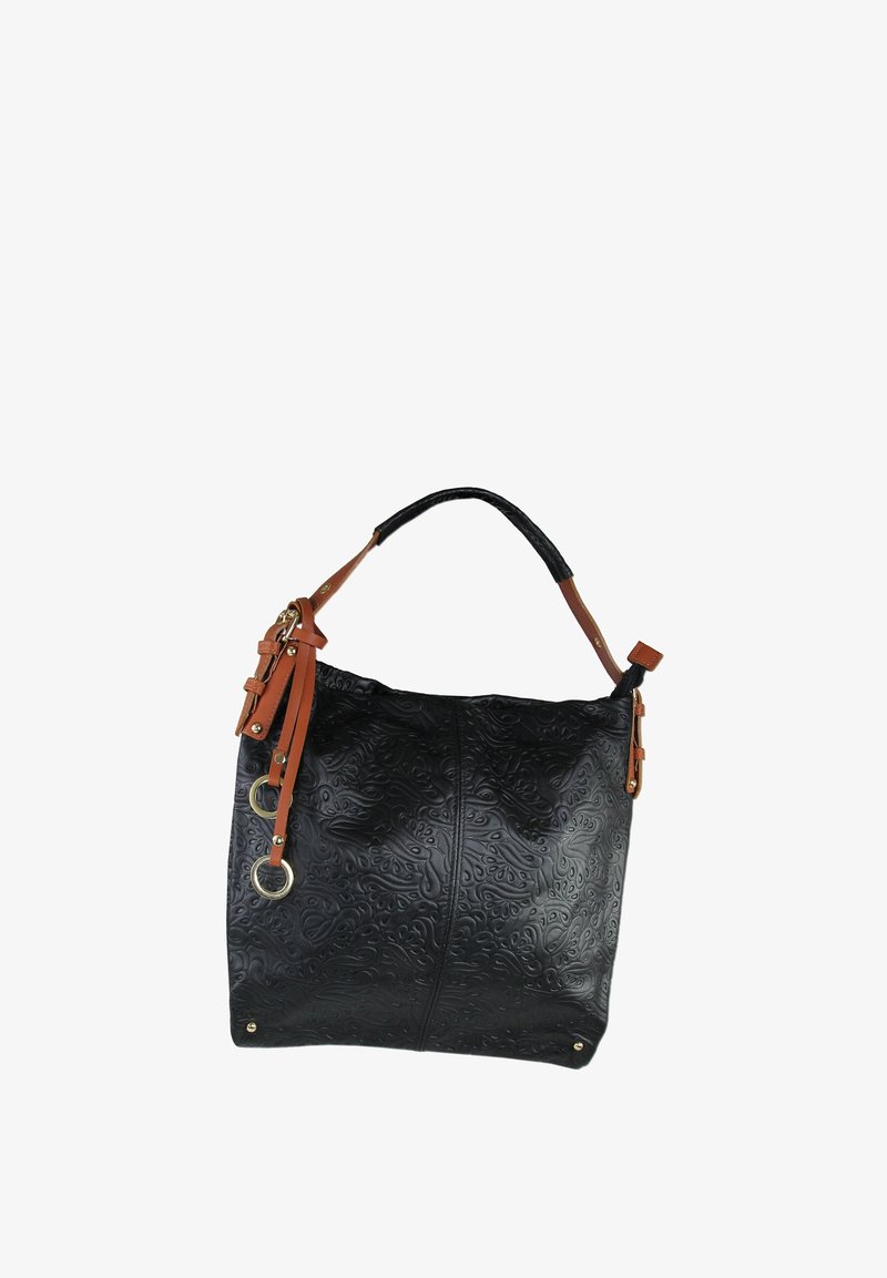 DrachenLeder TOSCANTO - Handtas - schwarz braun