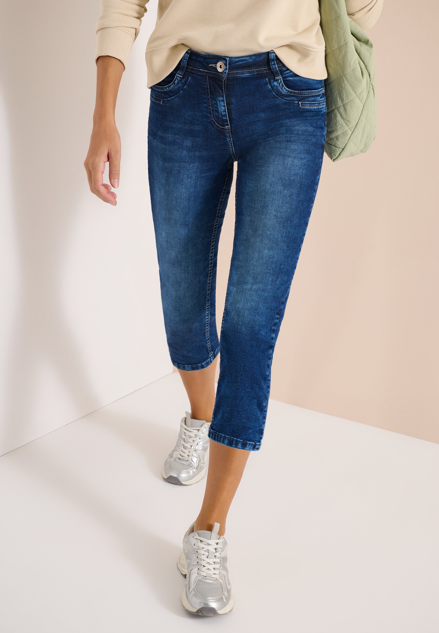 Cecil Damen Jeans im Casual Fit in Blau, Gr: 26 | Preisvergleich