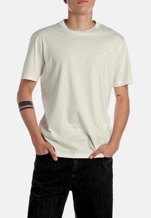 KURZARM - Tricou basic - beige