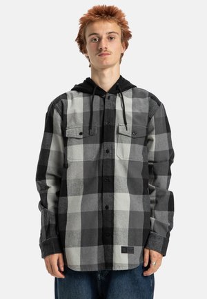 RUCKUS - LARGA CON CAPUCHA - Camisa - kvj black
