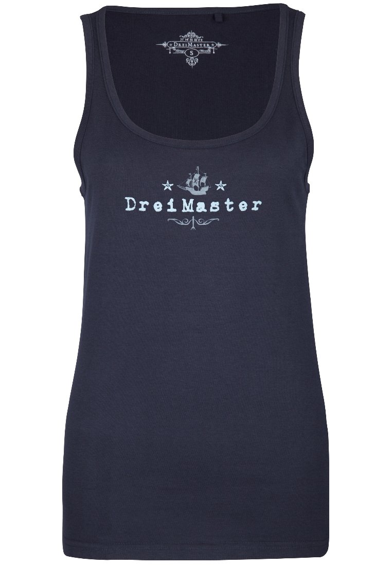 dreimaster Top donkerblauw