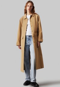 BONDED - Trenchcoat - dark dune